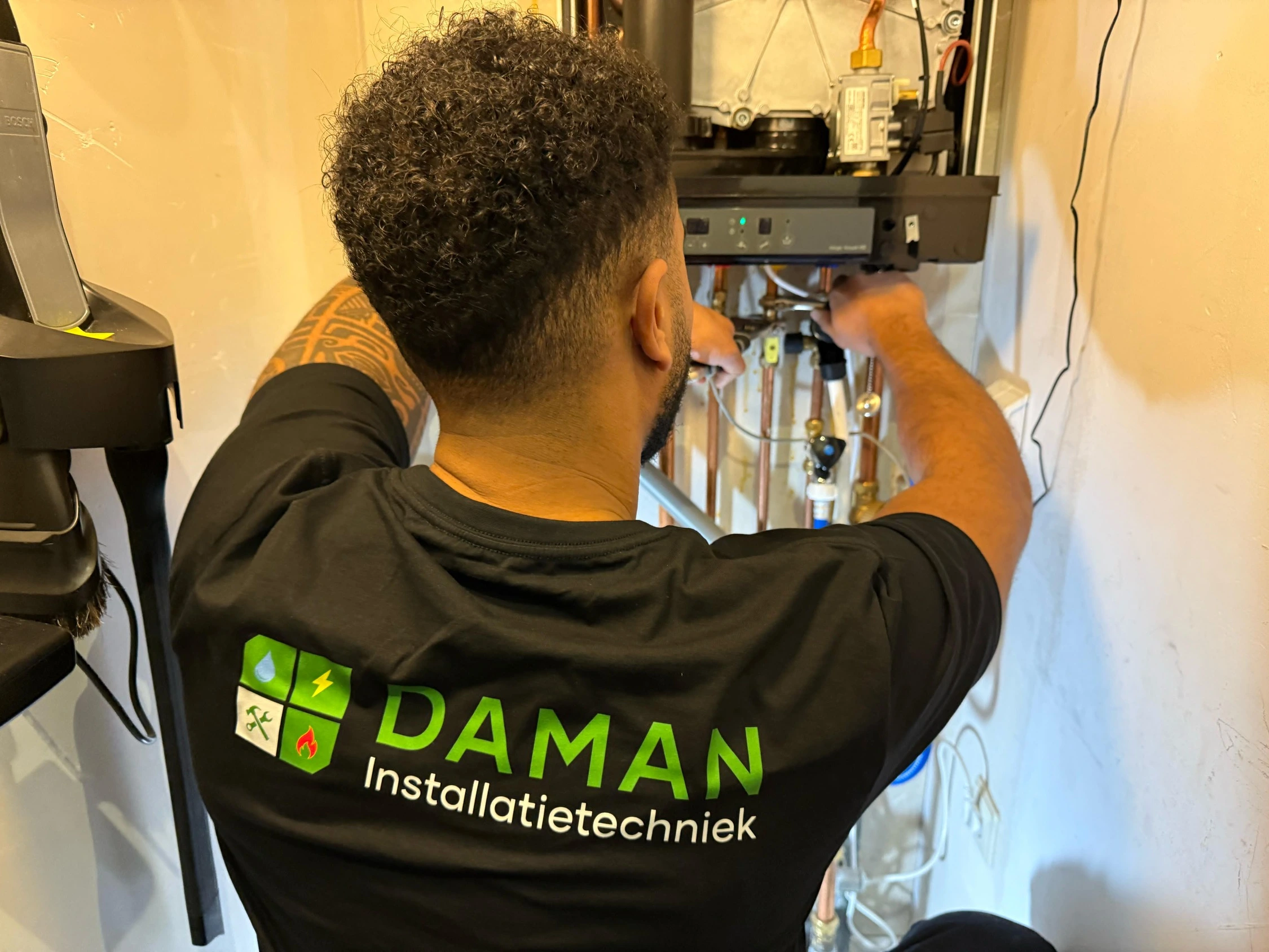 Installeren van Gas Water